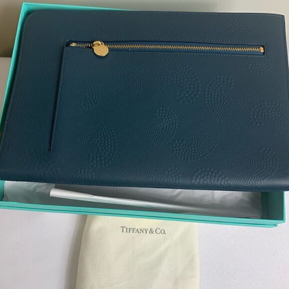 Tiffany & Co. Leather Tablet Case/Clutch - New - Picture 9 of 12